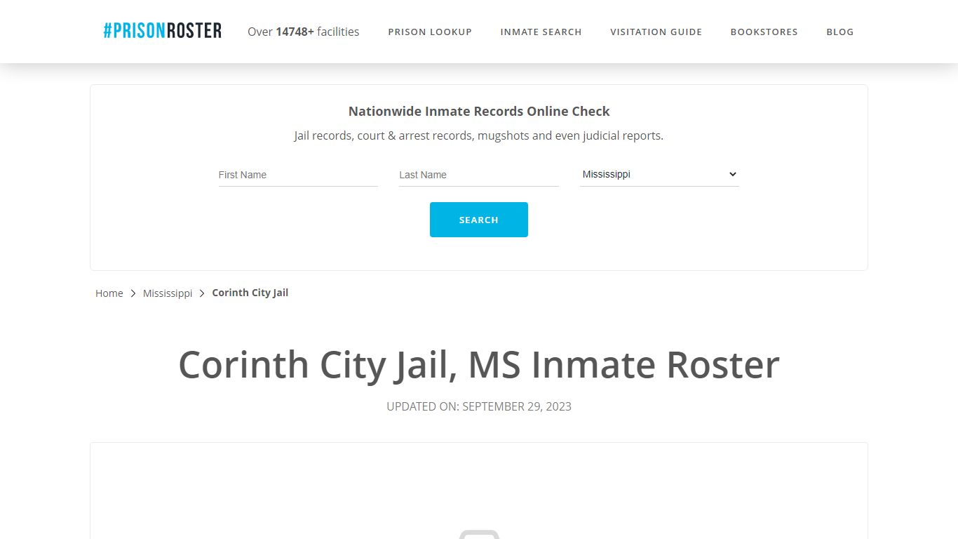 Corinth City Jail, MS Inmate Roster - Prisonroster